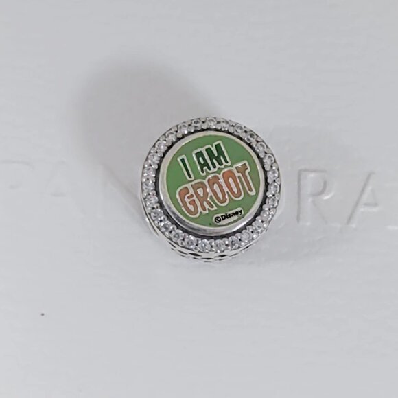 Pandora Disney I am Groot Exclusive Bead Charm Baby Groot Pendant S925 Silver - Picture 2 of 6